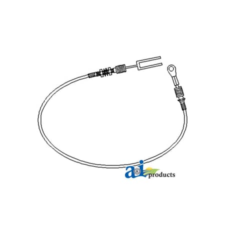 A & I Products Cable, Hand Brake 14.5" x10" x0.5" A-3698736M91